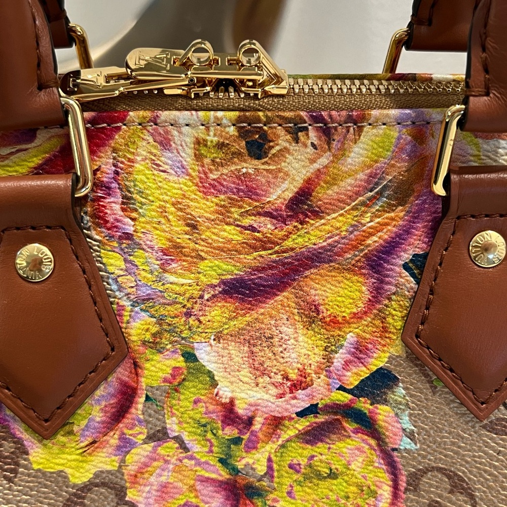 BRAND NEW GARDEN SPEEDY 25 Louis Vuitton flower monogram 🥳 RARE 🤩 AUTHENTIC - Picture 5 of 10